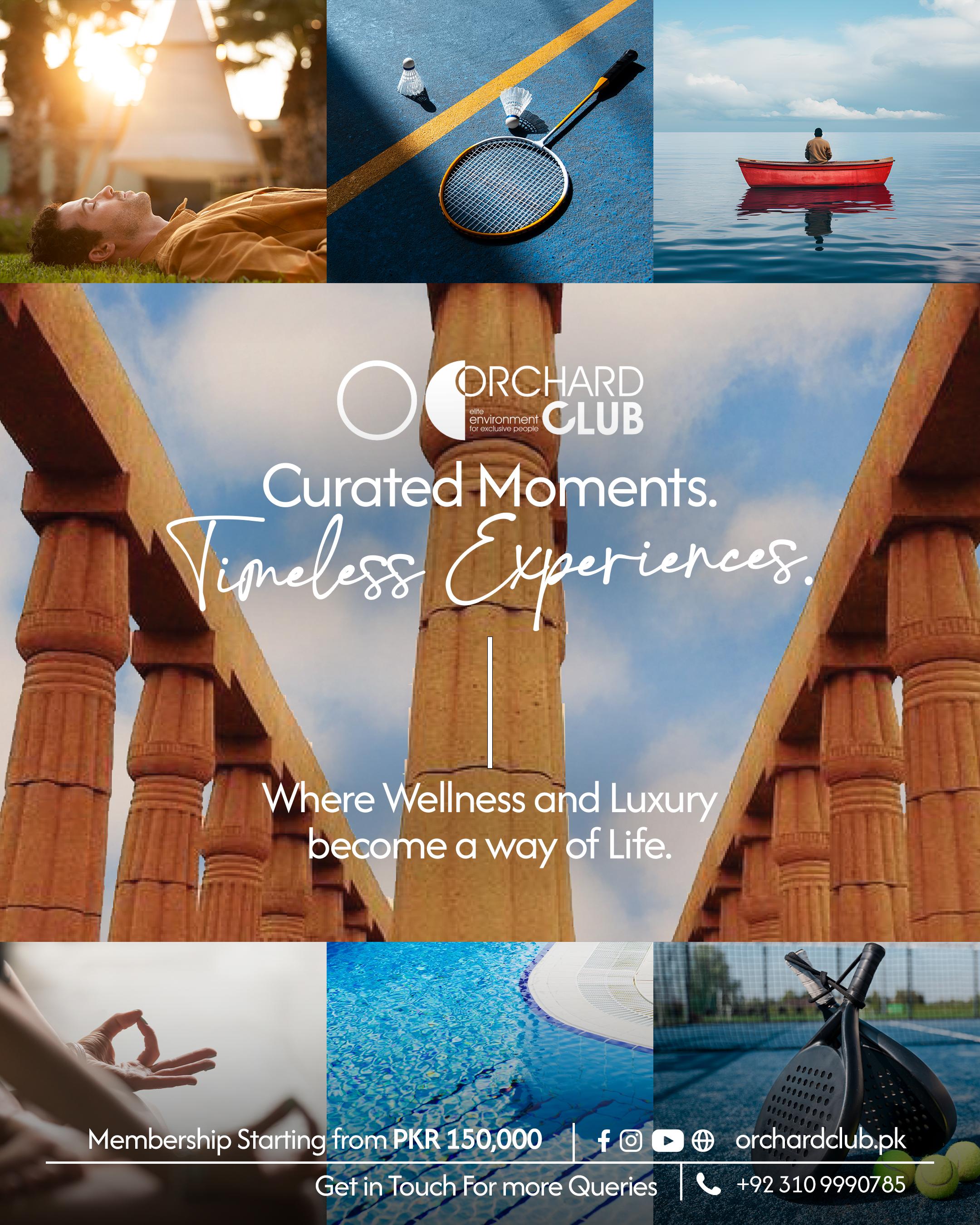 ORCHARD CLUB — Campaign Strategy · Creative Direction for Elite Wellness Club by Overlay Studios